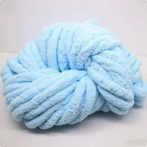 China 100% Polyester Dyed Fancy Yarn Eco Friendly Anti Pilling Fluffy Hand Knitting Yarn