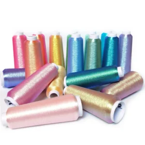 Colored Knitting Crochet Silver Glitter Sparkle Lurex Thread Shiny Metallic Yarn for Embroidery