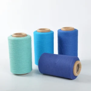 Colored TC Yarn RG Yarn Recycled Polyester Yarn Blended Yarn Open End Cotton Blended Yarn