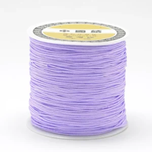 Colorful 0.8mm 100m Nylon Beading String Cord for Jewelry Making Chinese Knot Bracelet Beading Thread