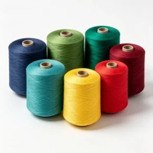 Colorful Customizable Color 100% Polyester Mercerized Dyed Spun Sewing Thread High Temperature Resistant Eco-Friendly Durable