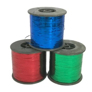 Colorless Metallic Yarn Gold Silver Knitting Metallic Yarn for Knitting Machine