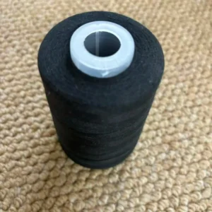 Competitive Offer 100% Polyester Spun Yarn Twist Yarn Black 40/2 20/3 5000yard for Thread Raw for Knitting Sewing Weaving