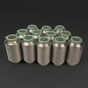 Conductive Silver Plated 140D Yarn for EMI Shielding EMF Protection Anti Bacteria Knitting Sewing Fabric