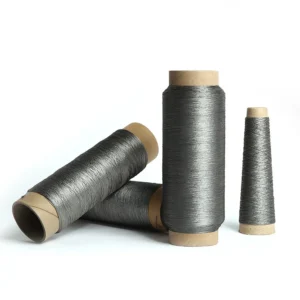 Conductive Stainless Steel Metallic Yarn Sewing Thread for Embroidery Knitting Weaving High Strength Touch Screen Gloves