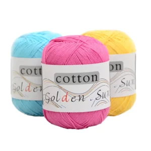 Cotton Blended Yarn Medium Fine Eco Friendly Recyclable Ring Spun Handmade DIY Weaving Material Bag Crochet Thread for Knitting