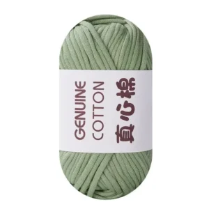 Cotton Fancy Hand Knitting Yarn 68% Cotton 32% Nylon Hand Woven Diy Crochet Yarn
