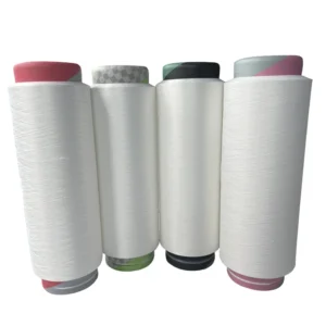 Cotton Like with Stretch 100% Polyester 32s Yarn for Knitting