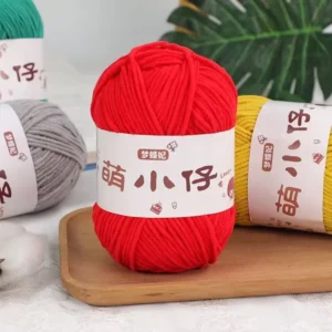 Crochet Velvet Chenille Yarn 100% Polyester Fluffy 2mm Thickness Chunky High Tenacity Recycled Knitting Thin Chenille Yarn