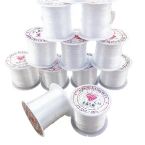 Crystal Fishing Thread Non elastic Fish Silk Line for DIY Beading