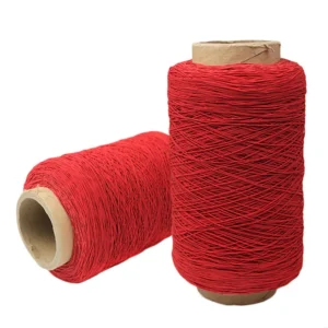 Custom Polyester Natural Rubber Latex Covered High Elastic Thread for Gloves Socks Sewing