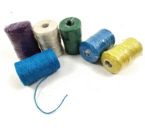 Customizable 100% Eco Friendly Jute Yarn Recycled Jute Rope for Sewing Hand Knitting Weaving Knitting and Other Crafts
