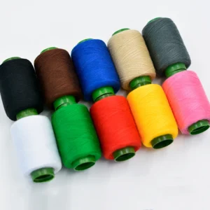 Customizable 100% Polyester 40/2 Small Coil 400y Colored Sewing Thread