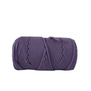 DIY Handmade Rope 3mm Thickness Fancy Crochet Yarn with Multiple Colors for Hand Knitting