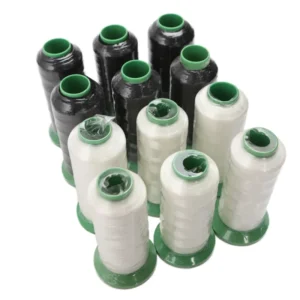 Durable 300D 100% Polyester Sewing Thread for Heavy Fabric Clothing & Industrial Machine Stitching Multi Cone Sizes Available