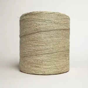 Eco Friendly Natural Sisal Twist Fiber 100% Recycled Premium Yarn for Embroidery Hand Knitting Weaving and Sewing Crafts