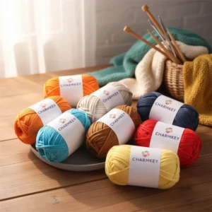 Eco Friendly Recyclable Cotton Nylon Blended Fancy Yarn for Hand Knitting with Open End Technology