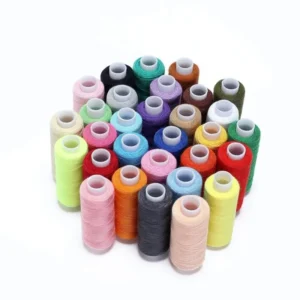 Eco friendly 39 Spools Low Shrinkage Colorful 75 Yards Household Polyester Bulk Sewing Thread Set Sewing Accessories for Sewing