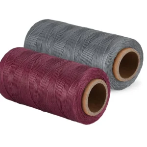 Eco friendly Hand Stitching Thread Flat Braided Sewing Yarn for Leather Braided Wax Thread
