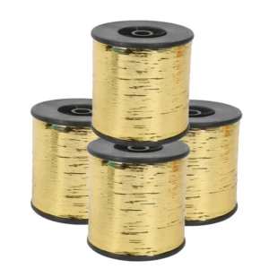 Embroidery Lurex Yarn M-Type Hilo Embroidery Thread 1/69” M Metallic Yarn for Knitting