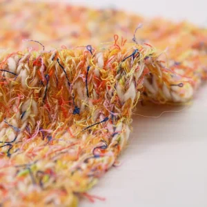 Factory 4 NM/1 Fancy Yarns 37% Polyester 28% Cotton 23% Nylon 5% Acrylic 3% Wool 4% Scallion Dye Yarn Knitting