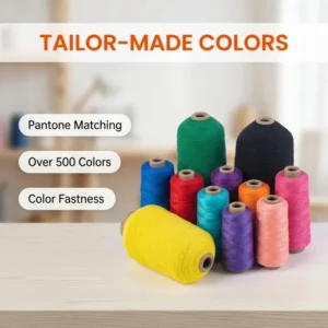 Factory Direct 907575 1007575 1107575 Rubber Covered Yarn for Garment Accessories and Elastic Tape Weaving Zhejiang