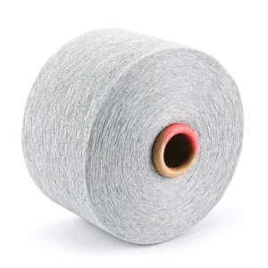 Factory Direct Sales Grey Color NE 10/1 Open End Cotton Polyester Blended Yarn for Circular Knitting Heather