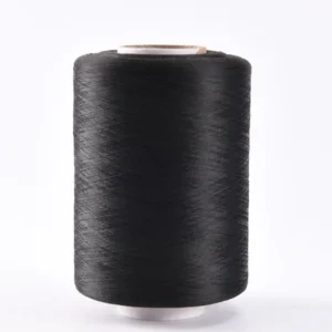Factory Dyed 70D/24F Black Drawn Nylon Textured Yarn
