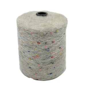 Factory Dyed Metallic Fancy Knot Cotton Yarn Wool Thread Sequin Knitting Eco Friendly Recycled High Tenacity Ring Spun Hand