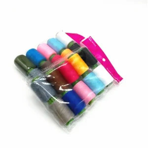 Factory Multicolor Small Roll Polyester Sewing Machine Thread Household 302 for Home Use Garment Accessories