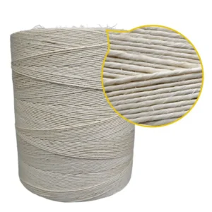Factory Price 100% Nature 2mm Sisal Yarn 450m kg 500m kg Single ply Thread Spun Yarn Recycled Knitting Yarn