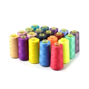 Factory Sale Dyed Spun 100% Polyester Sewing Thread for Machine Sewing Supplies