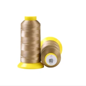 Factory Supply Universal 100% Polyester Mercerized Dyed Thread 150D 210D 300D High Tenacity Chemical Resistant Cross Stitch