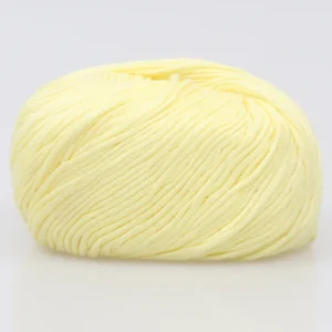 Fancy 10 Ply 50g Ball Crochet Hand Knitting 100% Milk Cotton for Hats Blanket Shoes Weaving Sweater Baby Cotton Yarn