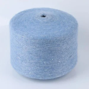 Fancy Yarn for Knitting Direct 13 Beads Mohair Wool with Dyed Pattern Autumn and Winter