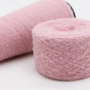 Fashion 0.9 Centimeters Curly Plush Yarn 100% Nylon Like Yarn Blended Fancy Yarns for Sweater