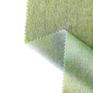 Fashion Shiny Glitter Golden Colors Recycled 100% Polyester Knit Metallic Yarn Lurex Fabric for Clothing