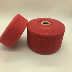 Fine Blend Recycle Dyed Cotton Knitting Yarn for Glove Melange Yarn