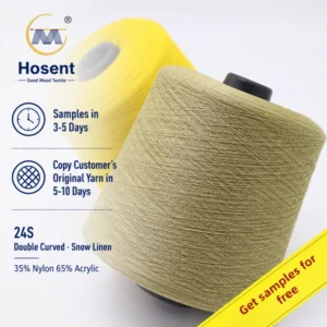 Flame Retardant Viscose Blended Yarn Sweater for Hand Knitting and Embroidery