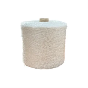Fluffy and Comfortable 100% Cotton Dyed Eco Friendly Recycled Sequin Yarn for Machine Knitting