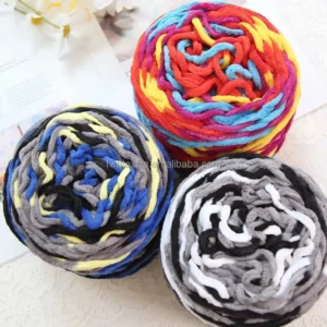 Forward Various Colors Polyester Soft Warm Velvet Chenille Yarn Chunky Yarn for Crochet Knitting