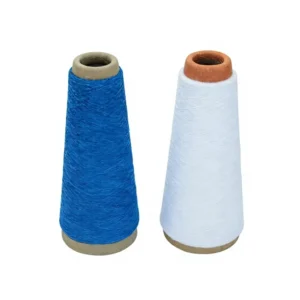 GRS Certified Recycled TC Blended Yarn Eco Friendly Poly Cotton Yarn with Recycled Polyester for Knitwear OEM Low MOQ