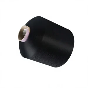 GRS certified Eco friendly 100D Recycled Polyester Yarn for Trademark Woven Labels Model RXS906T