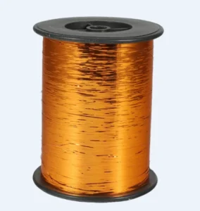 Gold Silver Copper M Type Lurex Metallic Yarn High Tenacity 12 Mic 23 Mic 1200TPM Twist Hot Sell