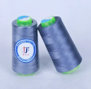 Good Strength Ring Spun Polyester Swing Thread Cope Dyed Polyester Sewing Yarns for Stitching Knitting Weaving 3000 Meters