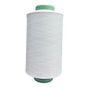 High Quality Eco-Friendly 100% Polyester 40S Raw White Simulated Yarn Sewing Use Thread for Circular Machine