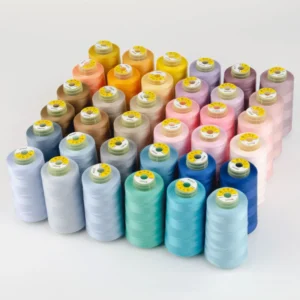 High Quality Oeko Tex Standard 40/2 Sewing Thread 40s/2 402 3000 Yards 100% Polyester Sewing Thread for Clothing