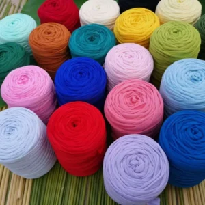 High Quality Polyester Recycled Milk Cotton Dyed Crochet Nylon Yarn for Knitting and Weaving for T shirt Spun Yarn