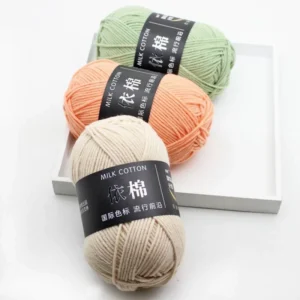 High Quality Recycled 100% Cotton Thread 4 Strands 12s Cotton Rope Knitting for Clothe Crochet