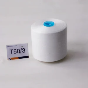 High Strength 100% Polyester Sewing and Dyeing Thread High Tenacity Raw Pattern Factory 50/3 Yarn